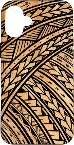 Vista 23 de Polynesian Art Island Inspired Case for iPhone 17