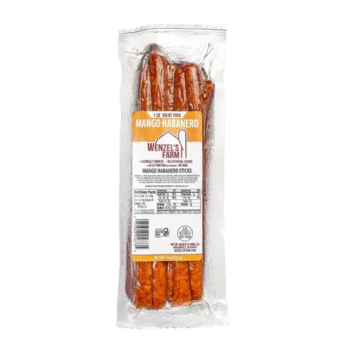 Vista 7 de Wenzel's Farm Palitos de carne de res │Apoya estilos de vida activos │ Sabrosos, ahumados naturalmente │ Alto en proteínas, bajo en carbohidratos │