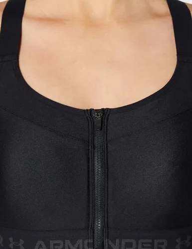 Vista 4 de Under Armour Armour - Brasier con cremallera y espalda cruzada para mujer