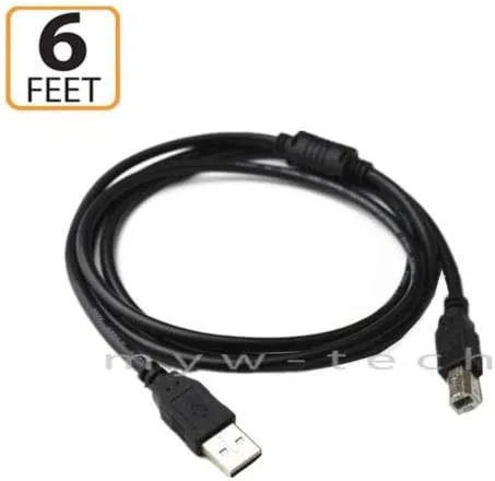 Vista 2 de Cable de escáner de impresora USB para HP Laserjet M1120n M1319f M1522n M1522nf