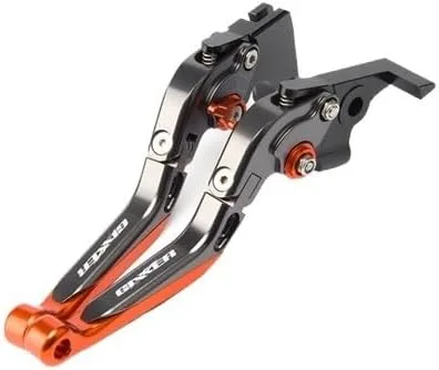 Vista 8 de F - Palancas de embrague de freno plegables ajustables y extensibles para motocicleta Suzuki GIXXER 250 SF 250SF 150 125 2020-2023 Y (color negro)