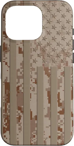 Vista 19 de iPhone 11 Epic US Flag Desert Digital Camuflaje American Tactical 3 Caso