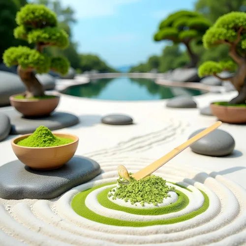 Vista 2 de Cuchara de bambú de matcha, cuchara de bambú para matcha japonesa, Chashaku, cuchara de té verde enganchada, utensilios de ceremonia de té de 7.1 in