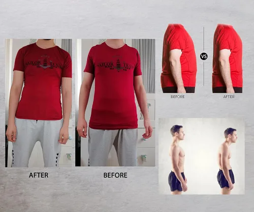Vista 5 de Camisas de compresión para hombre, chaleco moldeador de cuerpo adelgazante para hombre, camisetas sin mangas para abdominales, fajas para hombres