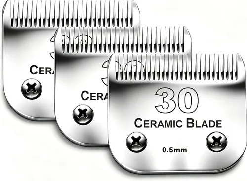 Vista 20 de 7PCS10 Cuchillas de aseo para perros compatibles con Andis Dog Clipper #10+30+40+3FC+4FC+5FC+7FC
