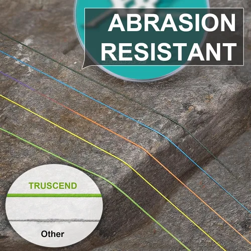 Vista 5 de TRUSCEND X8 Braided Fishing Line, Durable and Valuable PE Braid Line for Professional, More Thinner More Smoother Performance for Casting Well