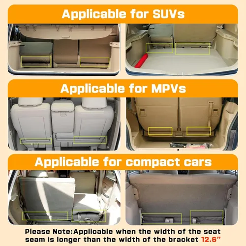 Vista 7 de ISOFIX Soporte Universal de Montaje para Asiento de Automóvil, Kit de Anclaje de Seguridad para Asiento de Niño, Soporte de Interfaz de Cierre