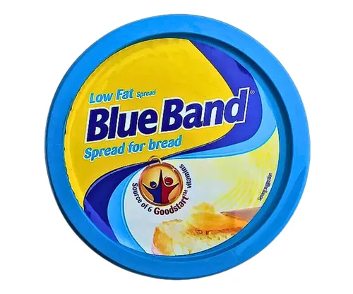 Vista 3 de Margarina Blue Band (baja - grasa para untar (8.82 oz) Con 2 paquetes de galletas de crema sin azúcar