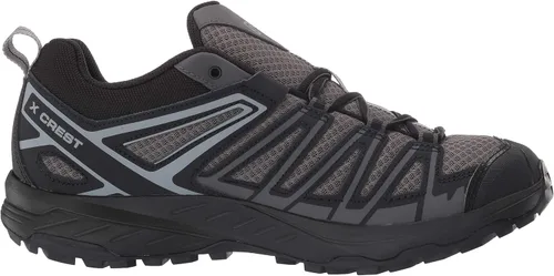 Vista 6 de Salomon Zapatos de senderismo X Crest para hombre negro marrón DM US