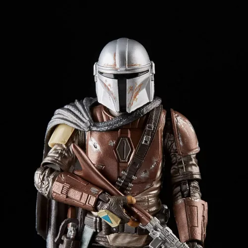 Vista 4 de Star Wars The Black Series - The Mandalorian carbonizado de 6 pulgadas (exclusivo de objetivo).