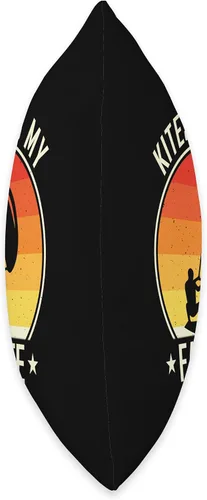 Vista 2 de Kitesurf motif equipment Favorite Sport-Kitesurf - Almohada de 16 x 16 pulgadas, multicolor