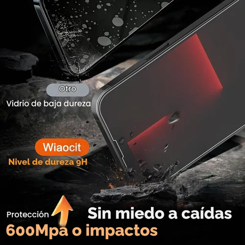 Vista 3 de Wiaocit Tempered Glass Screen Protector for iPhone 13 Pro