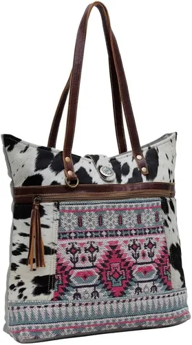 Vista 2 de Myra Bag Bolso de mano de cuero occidental para mujer - Mia, Mia