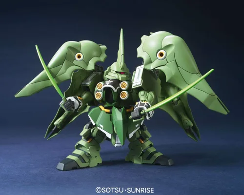 Vista 2 de Bandai Hobby Gundam Unicorn Legend BB #367 BB367 Kshatriya SD Kit