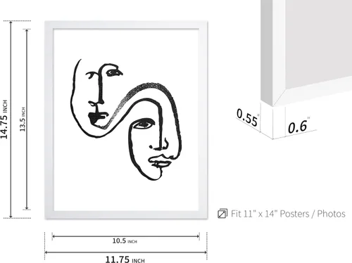Vista 231 de Poster Master Faces Poster - Retro Women Print - Portrait Art - Sketch Illustration - Abstract Artwork - Woman Design - Chic Boho Design - Great