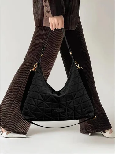 Vista 2 de Montana West Wrangler Quilted Hobo Purses for Women Shoulder Crossbody Bags