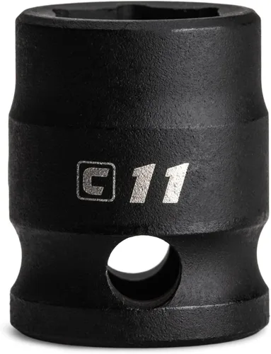 Vista 9 de Capri Tools - Llave de vaso de impacto corto de 8 mm, 3/8 pulgadas de transmisión, 6 puntos, métrica