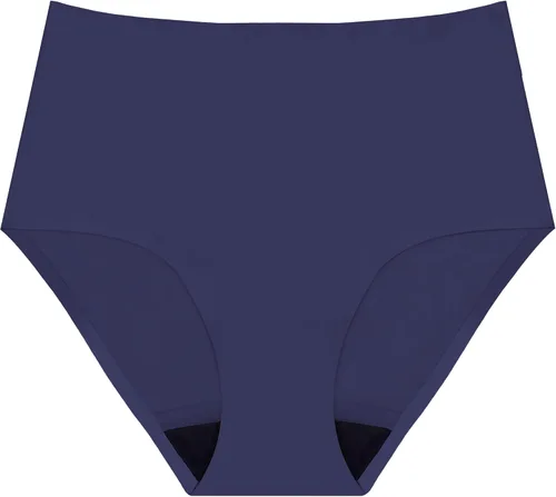 Vista 11 de AIRCUTE Ropa interior absorbente para incontinencia urinaria para mujer, sin costuras, lijado de cintura alta, para fugas de vejiga, 2.2 onzas Beige