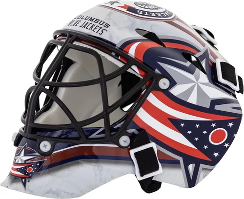Vista 24 de Franklin Sports mini máscara para portero con logo de la NHL