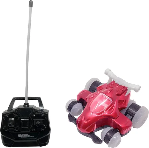 Vista 5 de Mindscope La acción del truco rojo del control de radio de Hoverquad enciende el vehículo LED 27 MHz