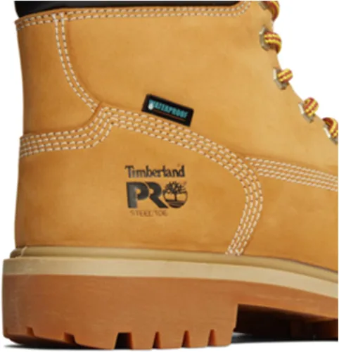 Vista 5 de Timberland PRO - Botas de trabajo industriales impermeables con punta de seguridad de acero de 6 pulgadas para mujer