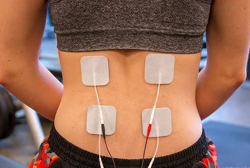 Vista 6 de Reserv Almohadillas de electrodo autoadhesivas reutilizables de 2 x 2 pulgadas de alta calidad para unidad TENS/EMS, almohadillas con respaldo