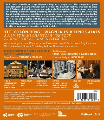 Vista 3 de Colon Ring Wagner in Buenos Aires Blu-ray