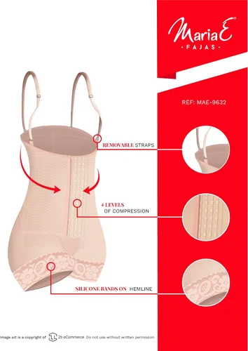Vista 5 de MARIAE 9632 Csection Faja posparto Fajas Colombianas Postparto Levanta Pompi