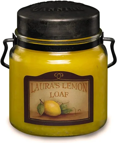 Vista 40 de McCall’s Candles Cocina de la Abuela Vela perfumada de 16 oz Hecha en EE. UU. Frasco rústico vintage con asa de transporte Fragancia