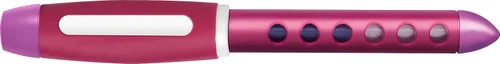 Vista 4 de Faber-Castell Scribolino 149846 - Pluma estilográfica para diestros, tamaño A, color mora Blackberry