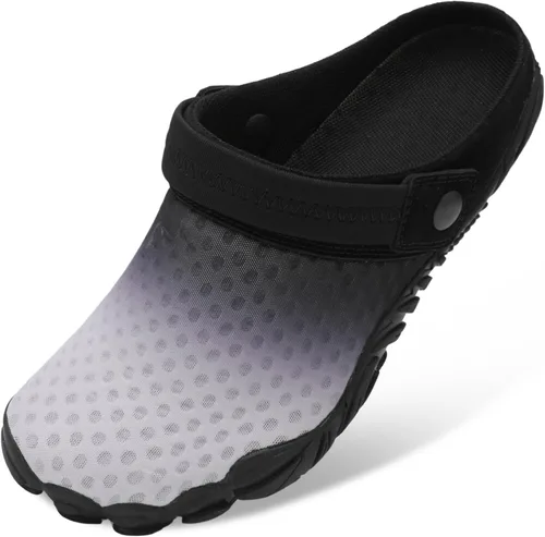 Vista 7 de Besroad Sandalias de senderismo al aire libre, zapatos deportivos de agua, zapatillas de moda, pantuflas clásicas para mujeres y hombres