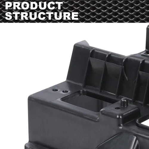 Vista 7 de CROSSDESIGN Soporte de jaula para panel de salpicadero, radio doble DIN compatible con GMC Sierra Yukon y Chevy Silverado Tahoe Suburban