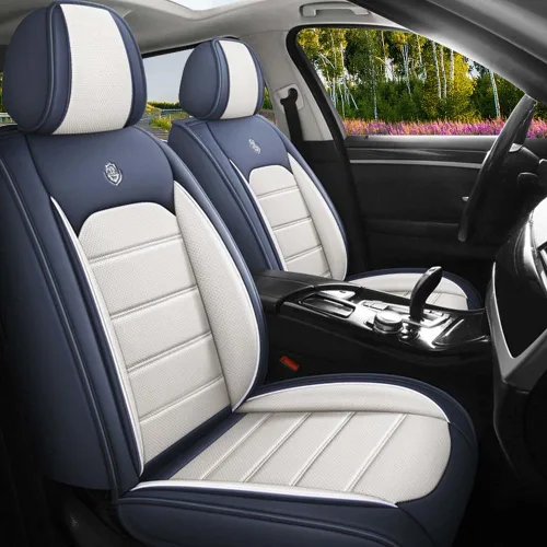 Vista 17 de Funda de asiento de cuero para Mazda CX-3 2016-2021, accesorios interiores, fundas de asiento, cojín protector de vehículo, compatible con bolsa