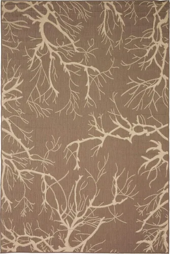 Vista 31 de Unique Loom - Alfombra de centro Café/Beige