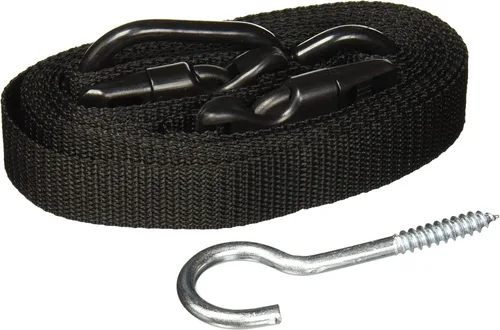 Vista 4 de Kayak Rack -Capacity Wall or Ceiling Storage Straps for Surfboards, Paddleboards, SUP, or Canoe - Adjustable Kayak Hanger by RAD Sportz