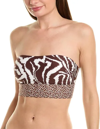 Vista 8 de La Blanca Top de bikini bandeau The Groove para mujer Capri Blue/ Mediterranean Breeze