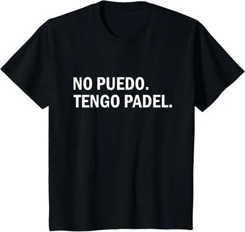 Vista 48 de Camiseta de jugador divertido No Puedo Tengo Padel Hobby