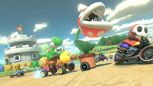 Vista 5 de Nintendo Wii U 32GB Mario Kart 8 Pre-Installed Deluxe bundle