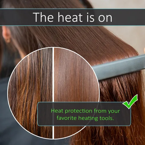 Vista 4 de RemySoft BlueMax - Suero protector de silicona, seguro para extensiones de cabello, tejidos y pelucas, suero de fórmula de salón de 2 onzas