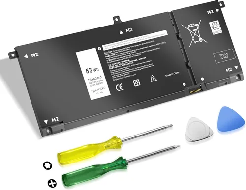 Vista 12 de WDX0R - Batería para portátil compatible con Dell Inspiron 13, 14, 15, 7000, 5000, Series 5379, 5567, 5570, 5579, 7378, 7573, 7579, Latitude 3500