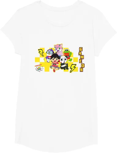 Vista 18 de Ryan's World Game On Characters Camiseta, Negro, S
