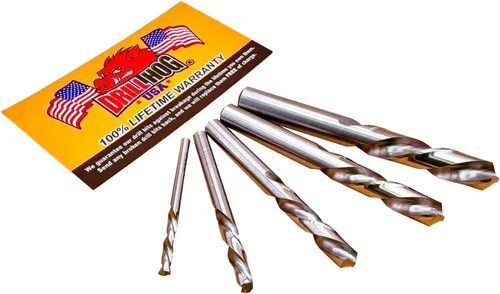 Vista 2 de Drill Hog USA 5 Pc Zurdo Broca Set Niobio Nb41