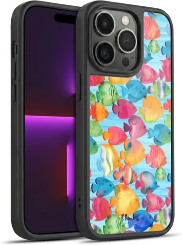 Vista 19 de Head Case Designs Officially Licensed Paul Brent Agate Mermaid Coastal Gel Armor Case [Military Grade Drop Protection] Compatible with Apple iPhone