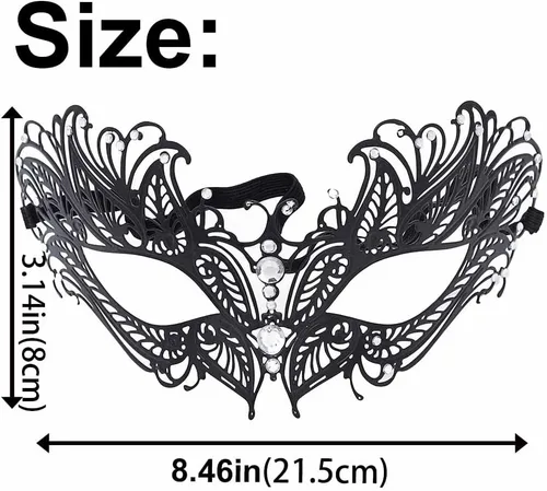 Vista 2 de Campsis Máscaras de Disfraz para Mujer