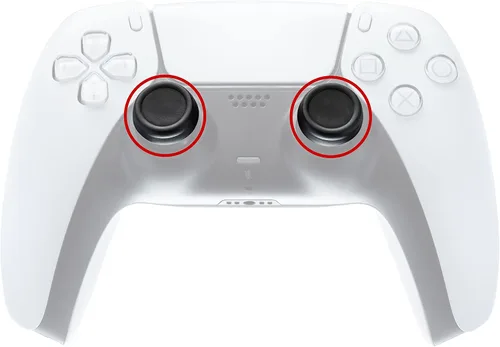 Vista 4 de Setex Gecko Grip, Thumbstick Grip Covers, for Playstation PS5, PS4, Xbox One, Switch Pro, Steam Deck, Anti-Slip Microstructured Analog Stick Thumb