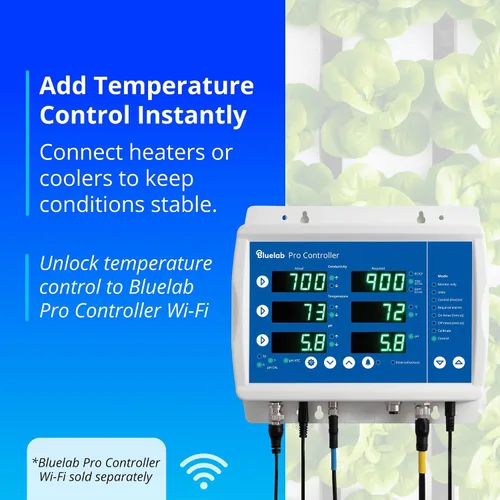 Vista 4 de Bluelab POWERPODNA PowerPod para controlador bluelab Pro (solo PowerPod), permite el control de temperatura para una absorción óptima de nutrientes