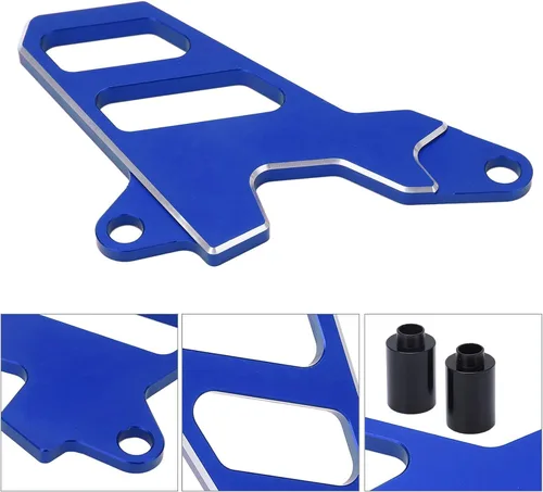 Vista 5 de Fydun - Protector de cadena de piñón delantero para motocicleta, cubierta de piñón delantero para LTZ400 2003‑2014 (azul)