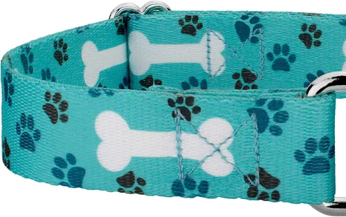 Vista 8 de Country Brook Petz - Collar y correa para perro Martingala Oh My Dog, colección Dog's Life con diseños divertidos (1/2 pulgada, 2XS)
