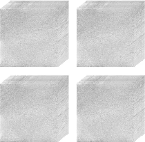 Vista 9 de uxcell 100 envoltorios de aluminio para dulces, envoltorios de barra de chocolate de 8 x 8 pulgadas, papel de aluminio para decoración de embalaje