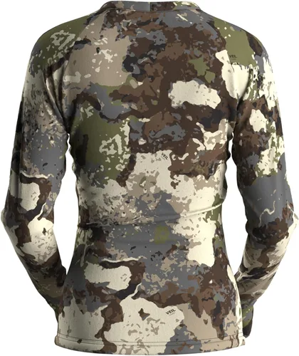 Vista 3 de Prois Camiseta de manga larga Solas Ultimate para mujer, secado rápido, camisetas de caza para mujer, Cumbre